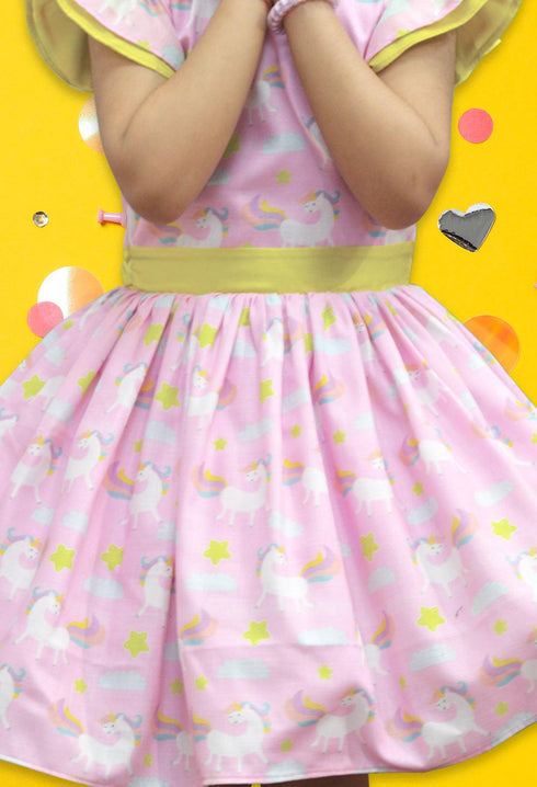 Pink Unicorn Dress